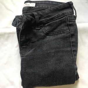 Hollister Plain Black Skinny Jean